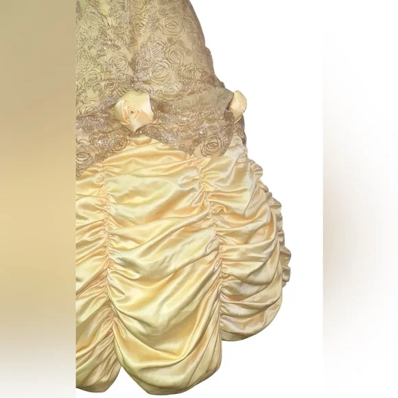 Disney's Beauty and the Beast Belle Costume for Girls NEW TAGS Child Size Medium - Picture 7 of 15